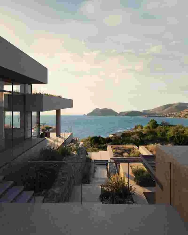 Combination of traditional and contemporary architecture at Cubescape.