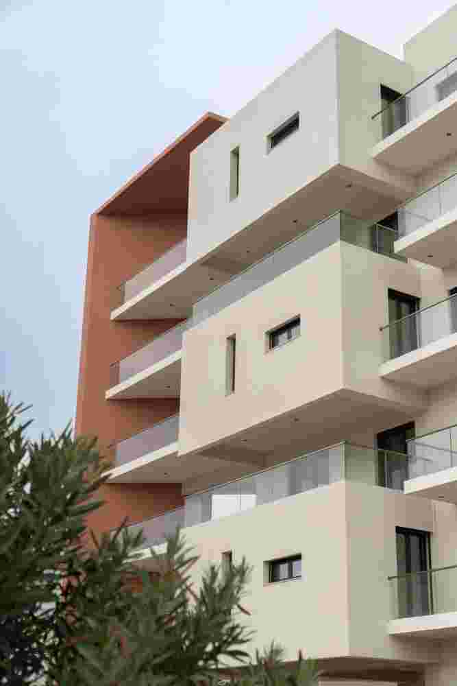 Prismatic by gnb architects contemporary suburban residential design in Spata Greece